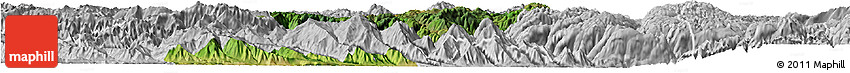 Satellite Horizon Map of Jianshui, lighten, desaturated