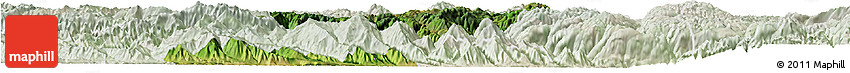 Satellite Horizon Map of Jianshui, lighten