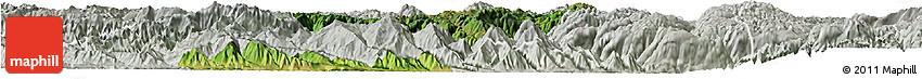 Satellite Horizon Map of Jianshui, lighten, semi-desaturated