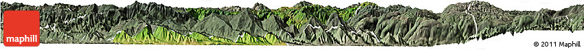 Satellite Horizon Map of Jianshui, semi-desaturated Satellite Horizon Map of Jianshui, semi-desaturated