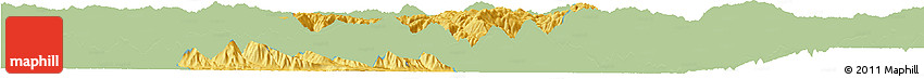 Savanna Style Horizon Map of Jianshui, single color outside