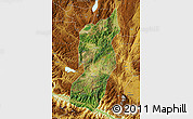 Satellite Map of Jianshui, physical outside