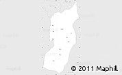Silver Style Simple Map of Jianshui