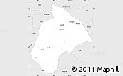 Silver Style Simple Map of Jinggu