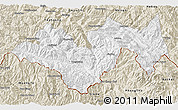 Classic Style 3D Map of Jinping