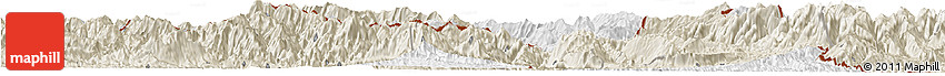 Classic Style Horizon Map of Jinping