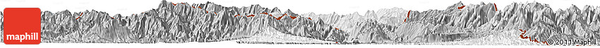 Gray Horizon Map of Jinping