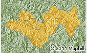 Savanna Style Map of Jinping