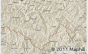 Shaded Relief Map of Jinping