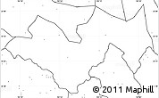 Blank Simple Map of Jinping, no labels