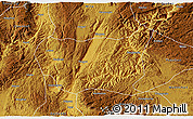 Physical 3D Map of Kaiyuan Shi