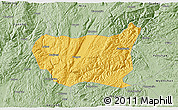 Savanna Style 3D Map of Kaiyuan Shi