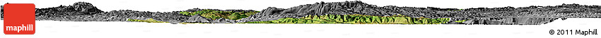 Satellite Horizon Map of Kaiyuan Shi, desaturated Satellite Horizon Map of Kaiyuan Shi, desaturated