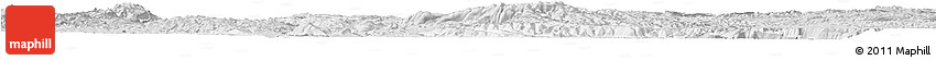 Silver Style Horizon Map of Kaiyuan Shi