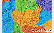 Political Map of Kaiyuan Shi