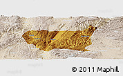 Physical Panoramic Map of Kaiyuan Shi, lighten
