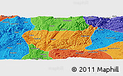 Political Panoramic Map of Kaiyuan Shi