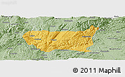 Savanna Style Panoramic Map of Kaiyuan Shi