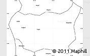 Blank Simple Map of Kaiyuan Shi