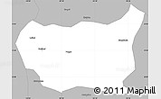 Gray Simple Map of Kaiyuan Shi