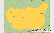 Savanna Style Simple Map of Kaiyuan Shi
