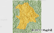 Savanna Style 3D Map of Lancang