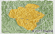 Savanna Style 3D Map of Luchun