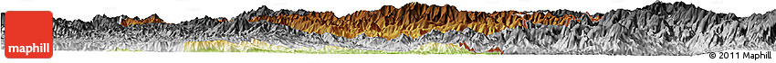 Physical Horizon Map of Luchun, desaturated