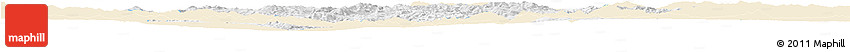 Classic Style Horizon Map of Lufeng, single color outside