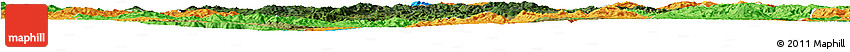 Satellite Horizon Map of Lufeng, political outside