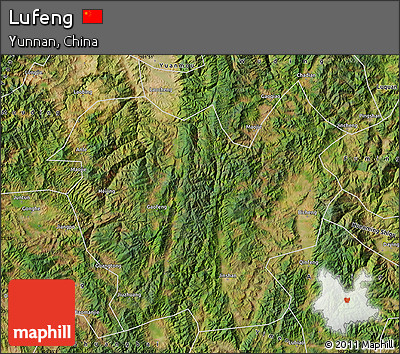 Satellite Map of Lufeng