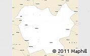 Classic Style Simple Map of Lufeng