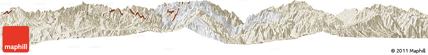 Classic Style Horizon Map of Lushui