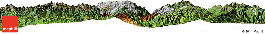 Physical Horizon Map of Lushui, satellite outside