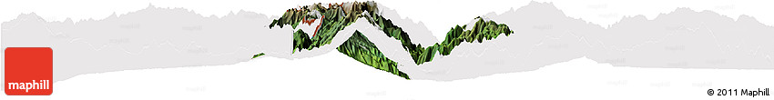 Satellite Horizon Map of Lushui, cropped outside