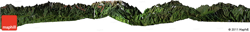 Satellite Horizon Map of Lushui, darken Satellite Horizon Map of Lushui, darken