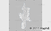 Gray Map of Lushui, single color outside
