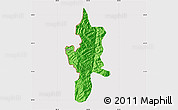 Political Map of Lushui, cropped outside