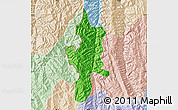 Political Map of Lushui, lighten