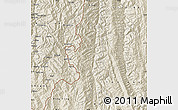 Shaded Relief Map of Lushui