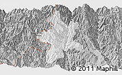 Gray Panoramic Map of Lushui