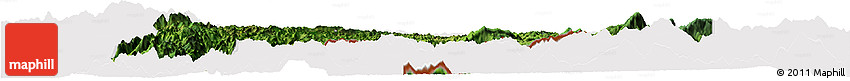 Satellite Horizon Map of Maguan, cropped outside