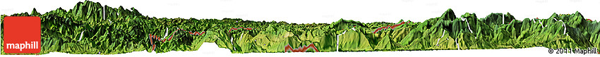 Satellite Horizon Map of Maguan