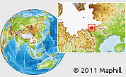 Physical Location Map of Maguan, highlighted parent region