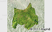 Satellite Map of Maguan, lighten