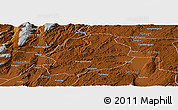 Physical Panoramic Map of Malong