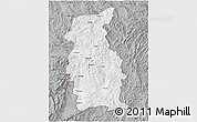 Gray 3D Map of Mengla