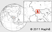 Blank Location Map of Mengla