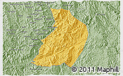 Savanna Style 3D Map of Menglian