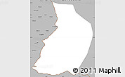 Gray Simple Map of Menglian